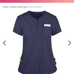 Med couture scrub top!